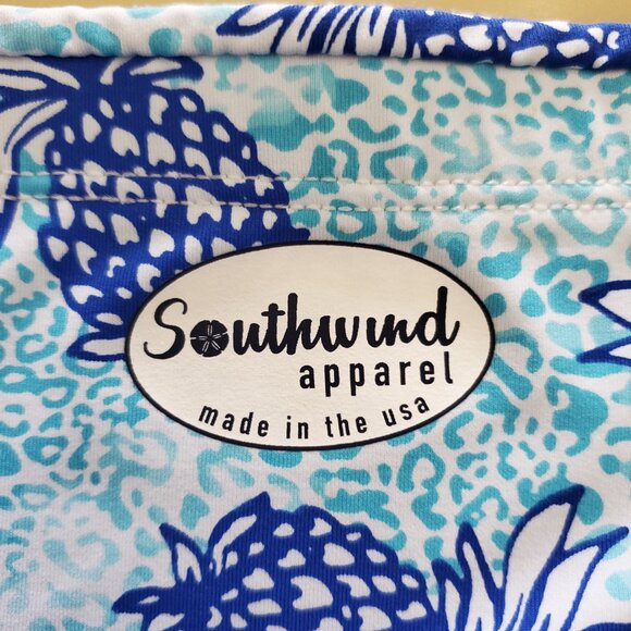 Southwind Apparel UPF 50 Bandeau Swing Sun Athletic Dress Pineapple Print Small - Picture 11 of 12